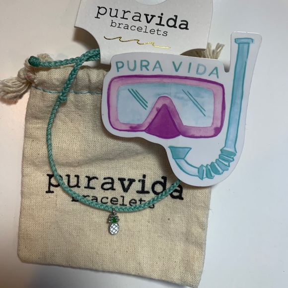 Pura Vida Jewelry - Pura Vida Pineapple Bitty Braid